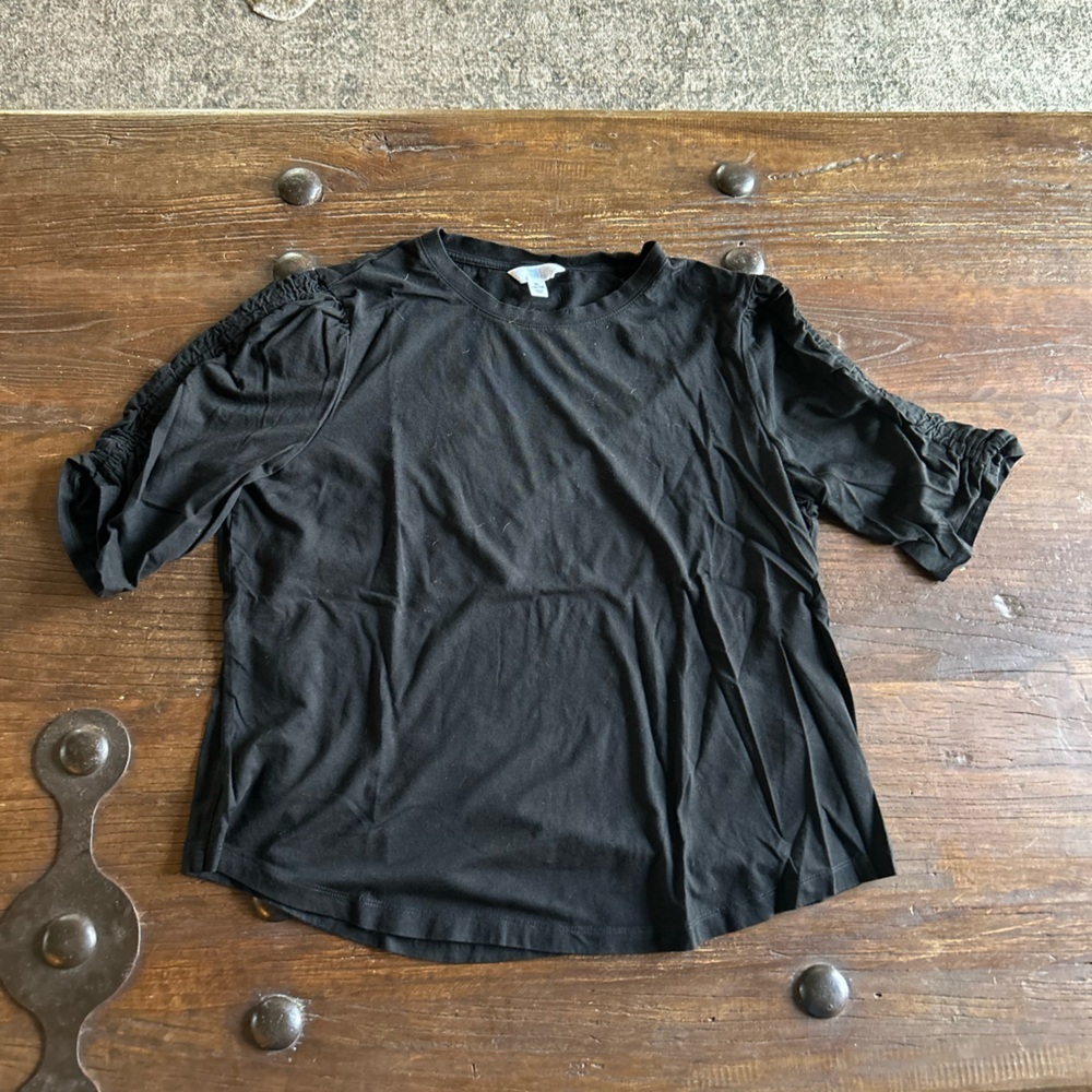Time and Tru Black Women's Blouse